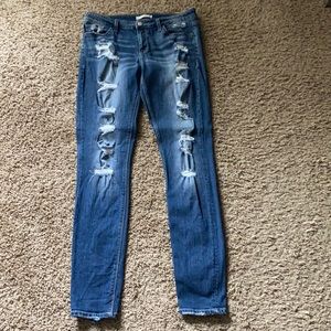 Distressed Daytrip Skinny Jeans